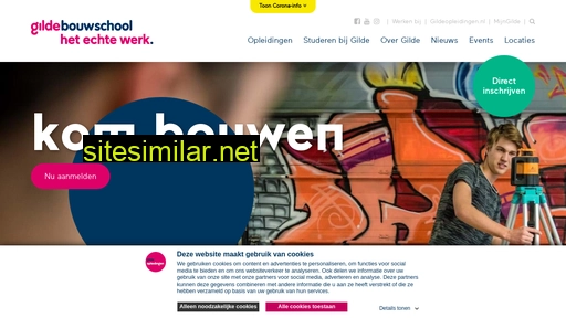 gildebouwschool.nl alternative sites