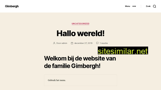 gimbergh.nl alternative sites