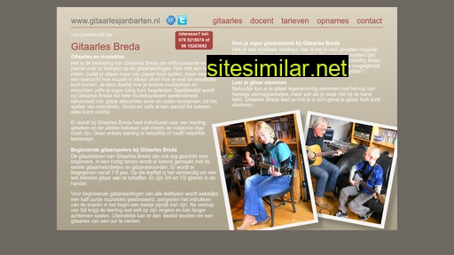 gitaarlesjanbarten.nl alternative sites