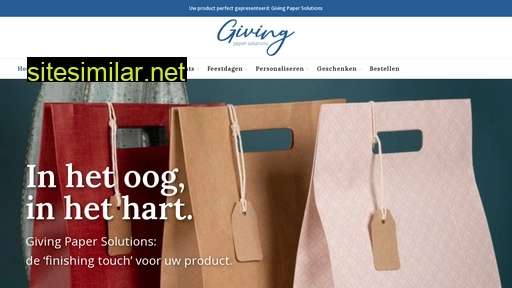 givingpapersolutions.nl alternative sites
