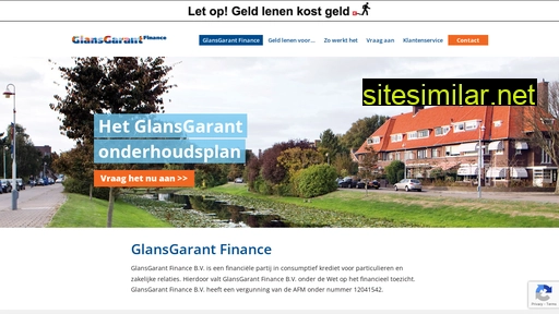 glansgarantfinance.nl alternative sites