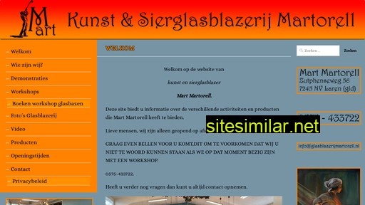 glasblazerijmartorell.nl alternative sites