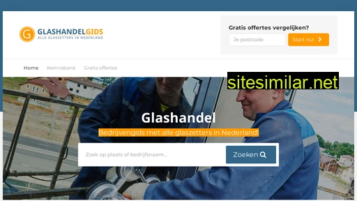 glashandelgids.nl alternative sites