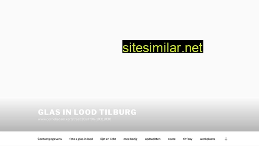 glasinlood-tilburg.nl alternative sites