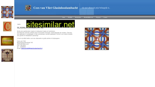 glasinloodambacht.nl alternative sites