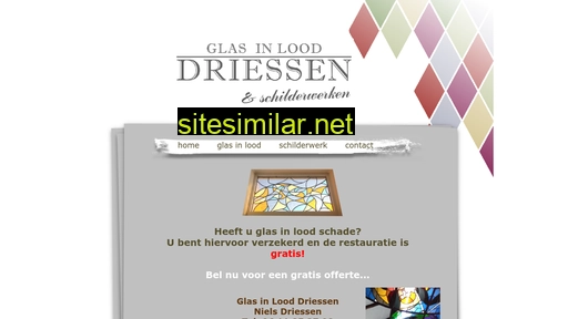 glasinlooddriessen.nl alternative sites