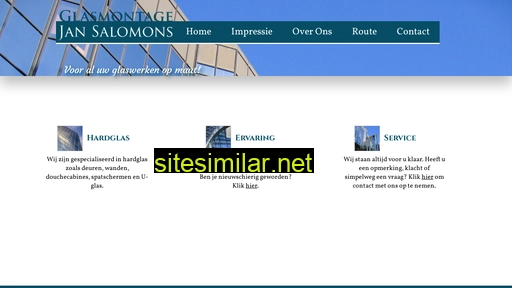 glasmontagejansalomons.nl alternative sites