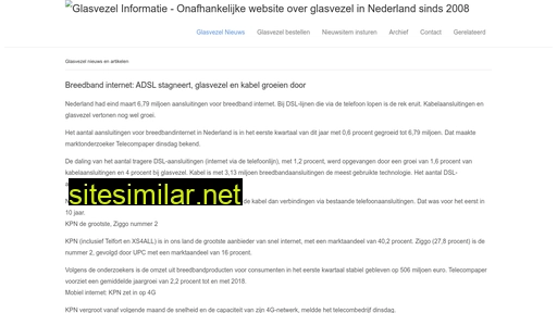 glasvezel-nieuws.nl alternative sites
