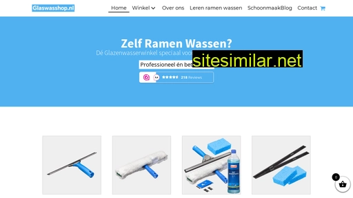 glaswasshop.nl alternative sites