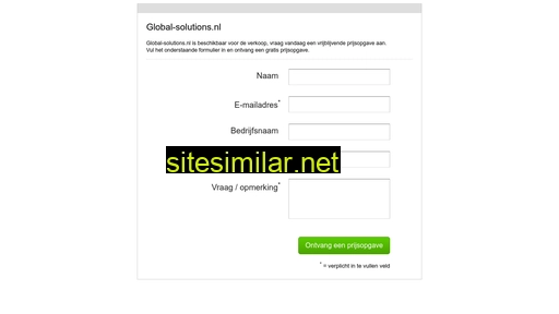 global-solutions.nl alternative sites