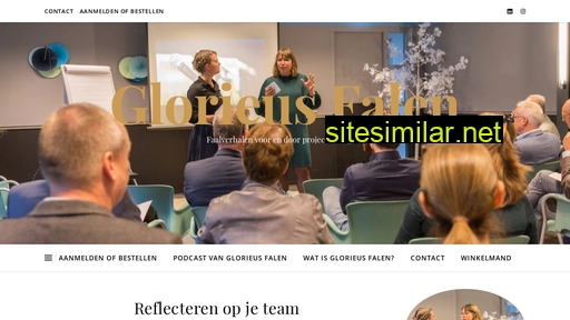 glorieusfalen.nl alternative sites