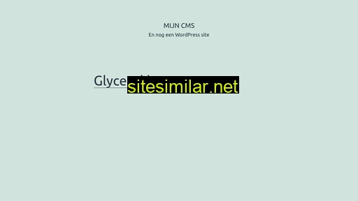 glycerol.nl alternative sites