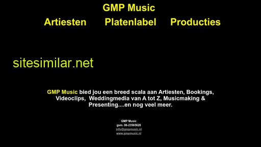 gmpmusic.nl alternative sites