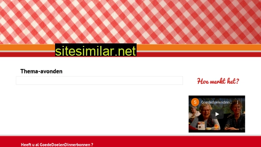 goededoelendinnerbon.nl alternative sites