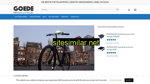 goedefietsverlichting.nl alternative sites