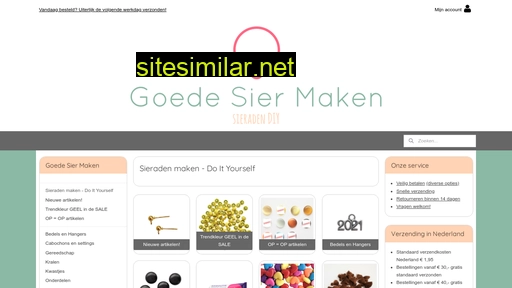 goedesiermaken.nl alternative sites