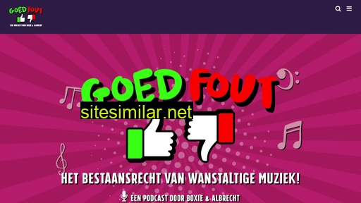 goedfoutpodcast.nl alternative sites