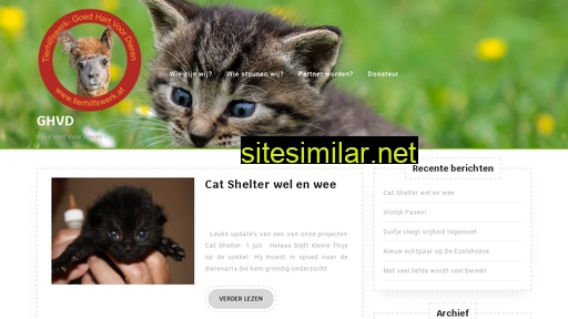 goedhartvoordieren.nl alternative sites