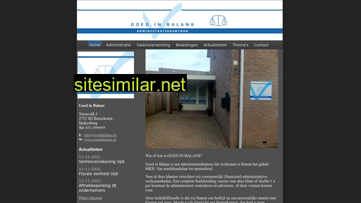 goedinbalans.nl alternative sites