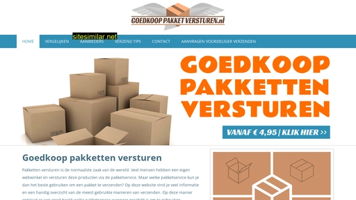 goedkoop-pakket-versturen.nl alternative sites
