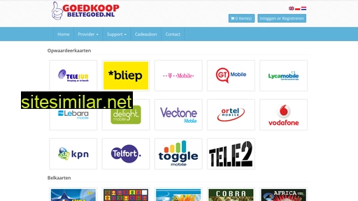 goedkoopbeltegoed.nl alternative sites