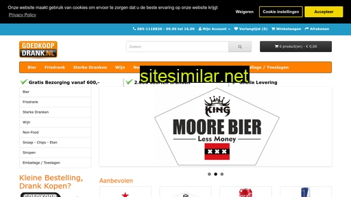goedkoopdrank.nl alternative sites