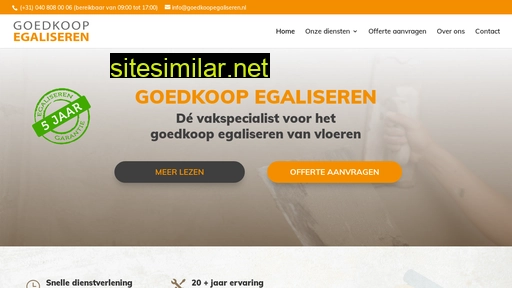 goedkoopegaliseren.nl alternative sites