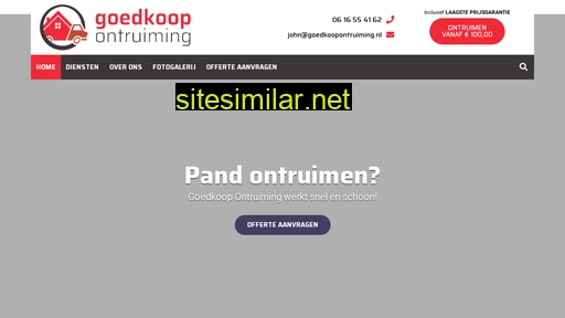 goedkoopontruiming.nl alternative sites