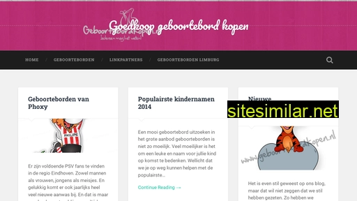 goedkope-geboorteborden.nl alternative sites