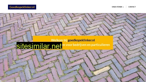goedkopeklinker.nl alternative sites