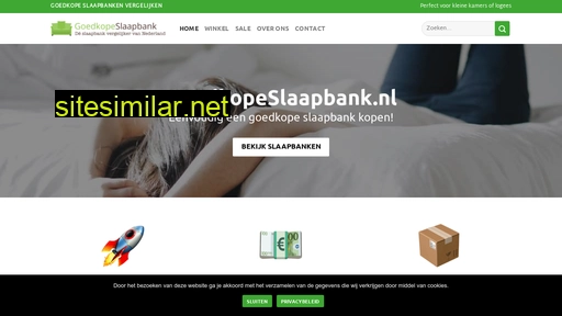 Goedkopeslaapbank similar sites