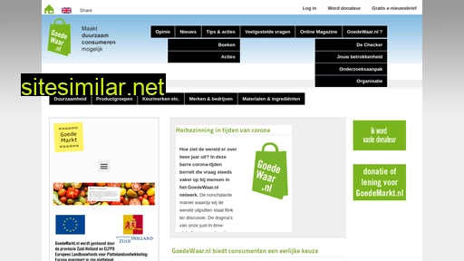 goedewaar.nl alternative sites
