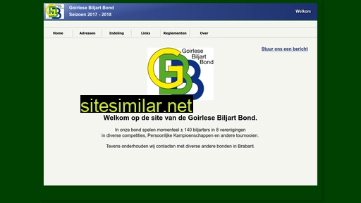 goirlesebiljartbond.nl alternative sites