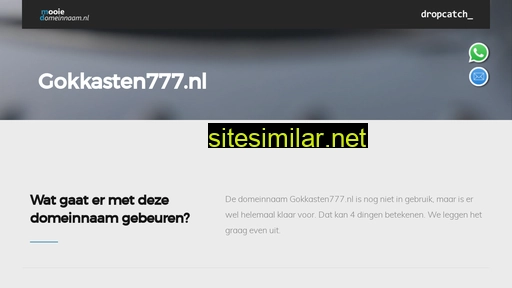 gokkasten777.nl alternative sites