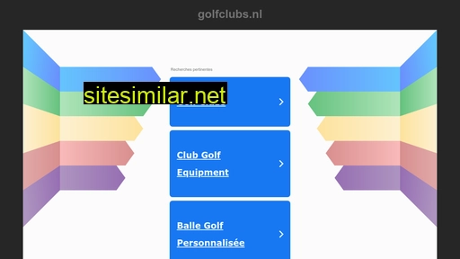 golfclubs.nl alternative sites