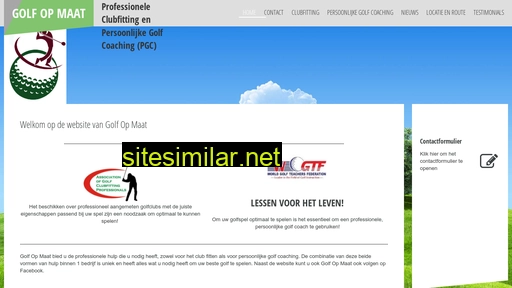golfopmaat.nl alternative sites