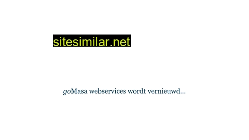 gomasa.nl alternative sites