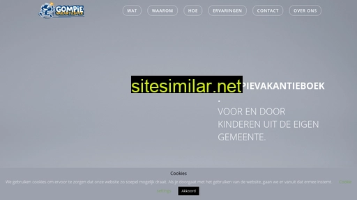 gompievakantieboek.nl alternative sites