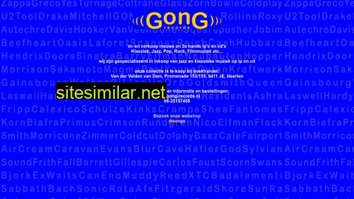 Gong-records similar sites