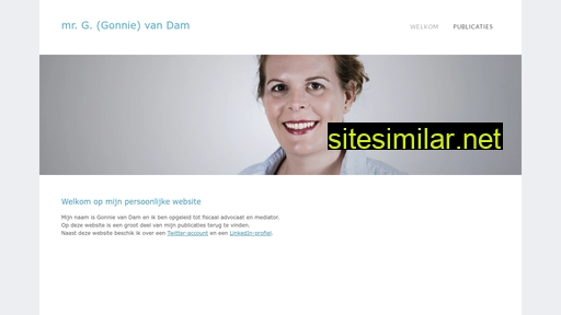 gonnievandam.nl alternative sites