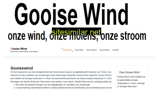 gooisewind.nl alternative sites