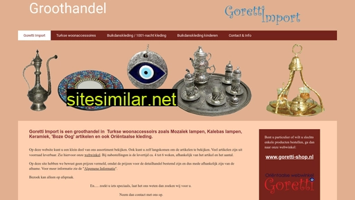 goretti-import.nl alternative sites