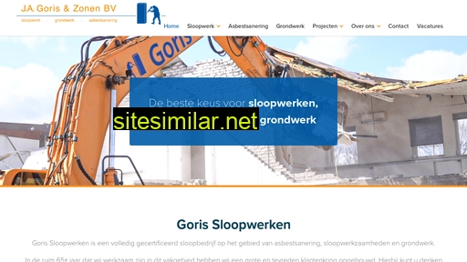 gorissloopwerken.nl alternative sites