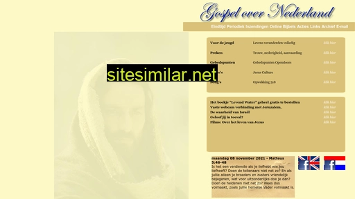 gospel-over-nederland.nl alternative sites