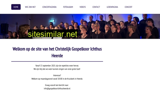 gospelkoorichthusheerde.nl alternative sites