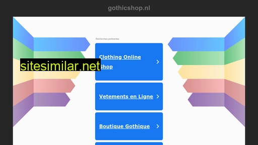 gothicshop.nl alternative sites