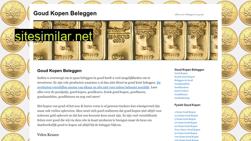 goud-kopen-beleggen.nl alternative sites