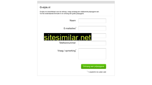 g-style.nl alternative sites