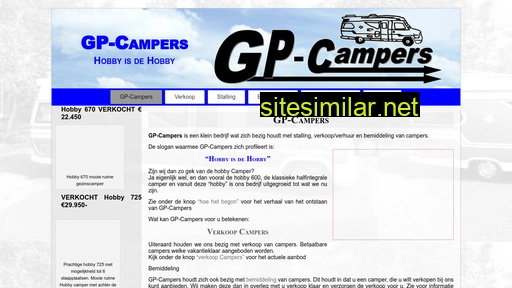 gp-campers.nl alternative sites