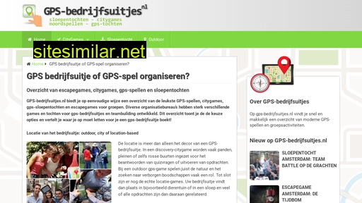 gps-bedrijfsuitjes.nl alternative sites